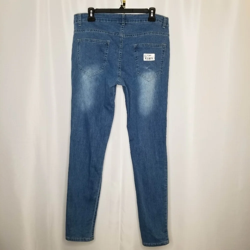 CJB Distressed Men's Skinny Jeans
